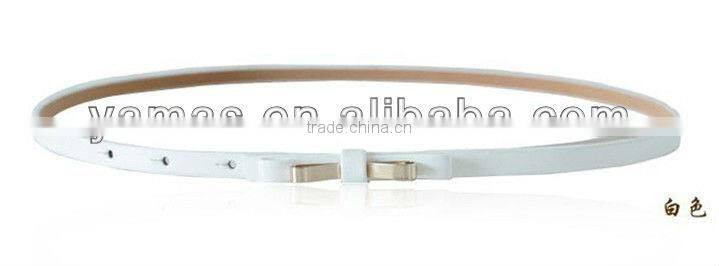 latest fancy tiny pu belt