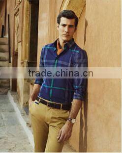 2014 hot design fahsion men cotton shirt cheap price