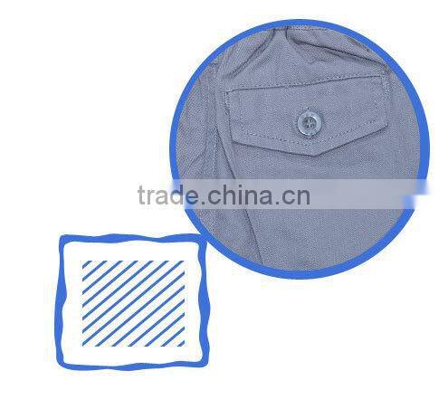 wholesale grey casual kids pants with elastic waist