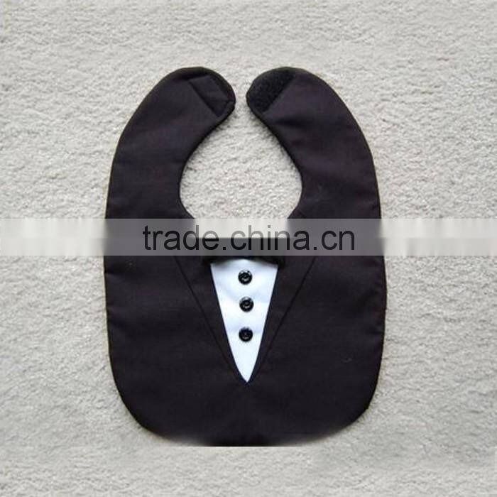 100% Cotton Boutique Baby Tuxedo Bib Baby Boys Bandana Drool Bibs