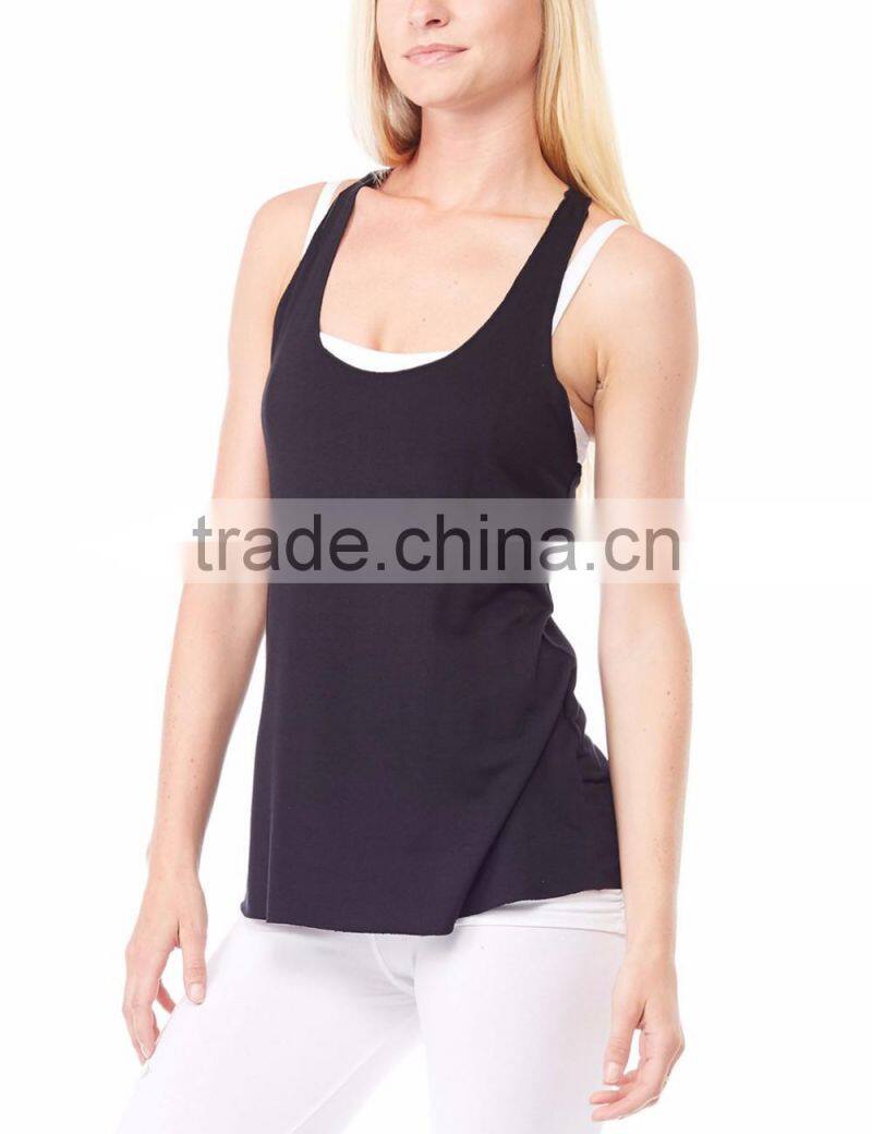 Fitness Clothing Blank Bodybuilding Vest Gym Women's Stringer Singlet