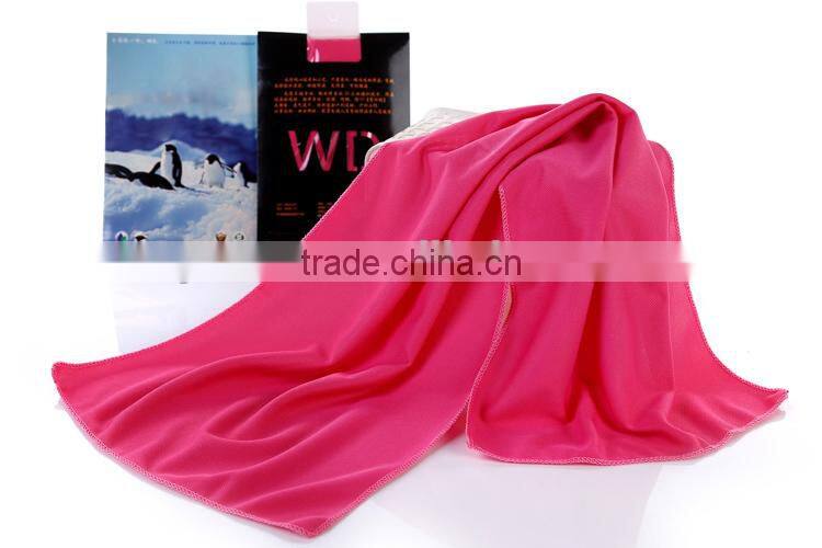 New Feeling Custom Premium Plain Bamboo Cooling Towel