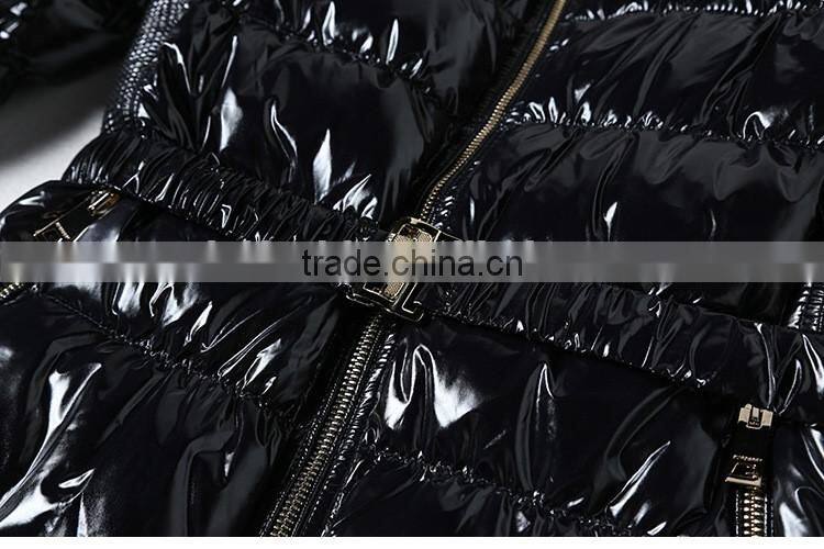 custom 2017 latest fashion western ladies winter duck down feather women jackets