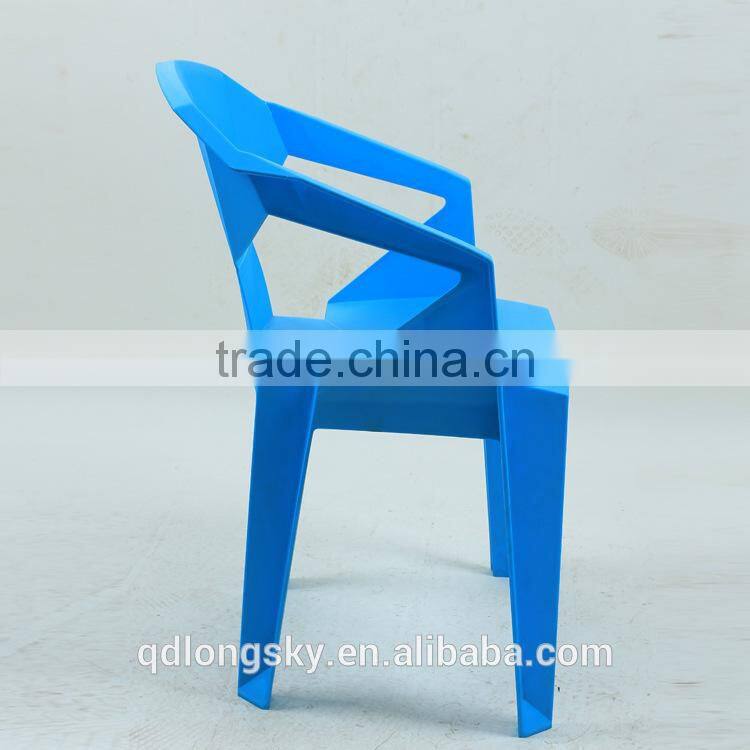 LS-4188 Wholesale high quality plastic bar chair event stacking chair Modern creative geometry chair for restaurant