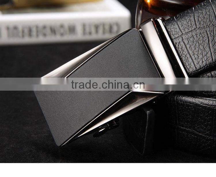 100% Cowhide Genuine Leather Belts For Men Brand Strap Male Buckle Fancy Belts