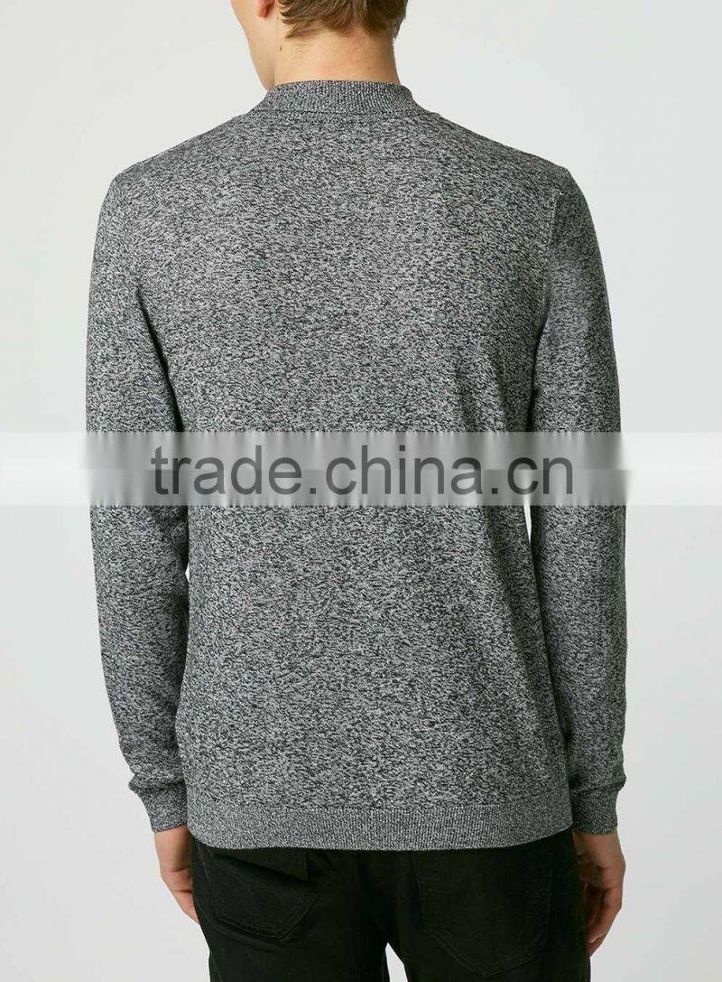 100%Cotton long sleeve roll neck jumper fashion soft touch men jumper 2016