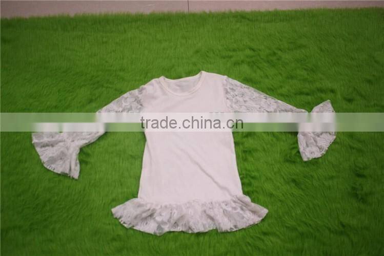 children shirts and skirts 2pcs outfits teenager summer work suits wholesale lace tops ruffle child clothing top quality clothes