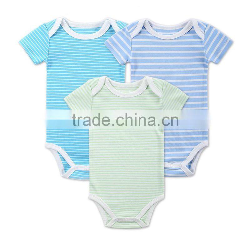 2017 summer new style cotton stripe baby jumper jumpsuits one-piece garment