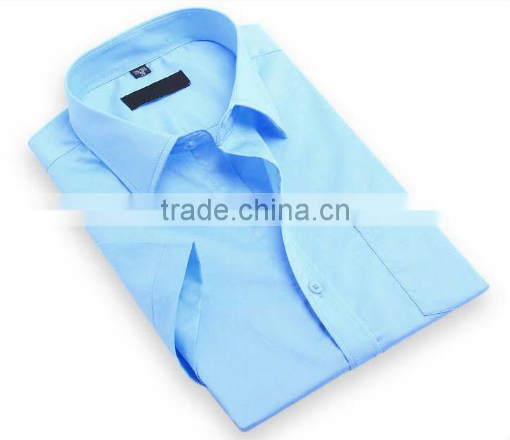 Customs solid color shirts for middleaged man & father