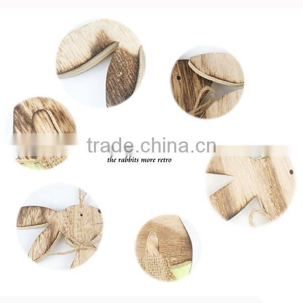 Wood Easter Rabbit Plywood Party Decorations For Home Decorations