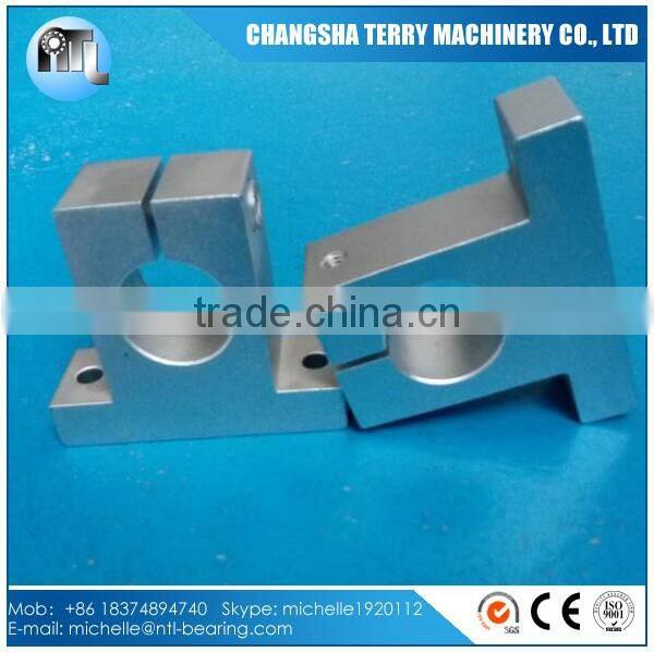 good quality black linear rail shaft end support SK12