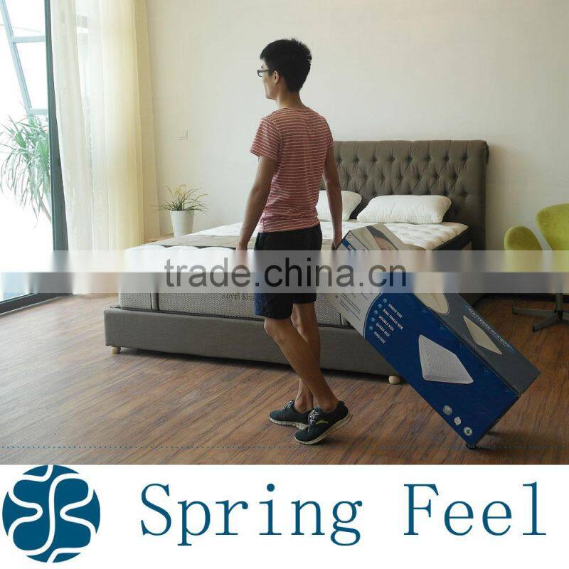 Best selling Wholesale Roll Up Bonnell Spring Mattress in a box
