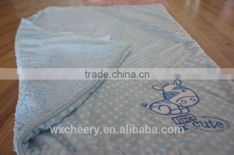 flannel /chenille/coral fleece blanket