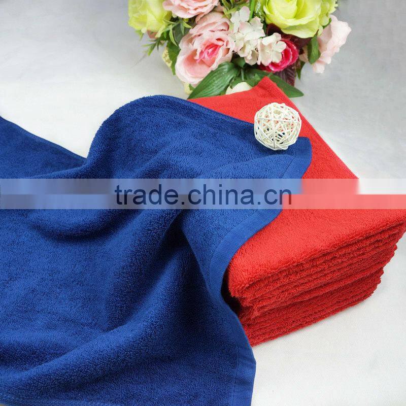 Wholesale absorption cotton bath towel size