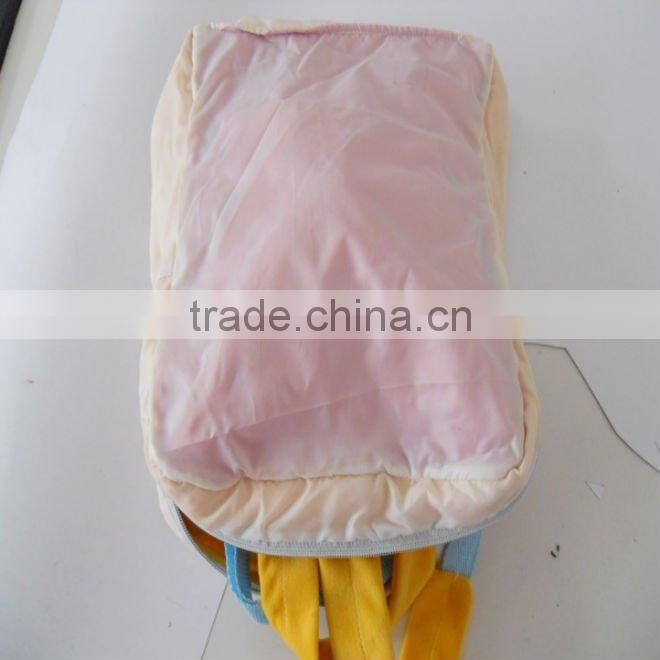 plush backpack in toy shape