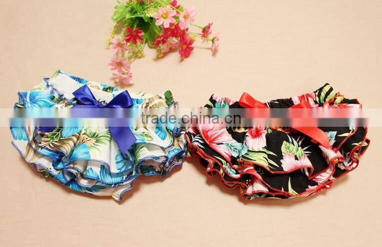 Wholesale baby sweet boutique clothing baby girl's cotton bloomers