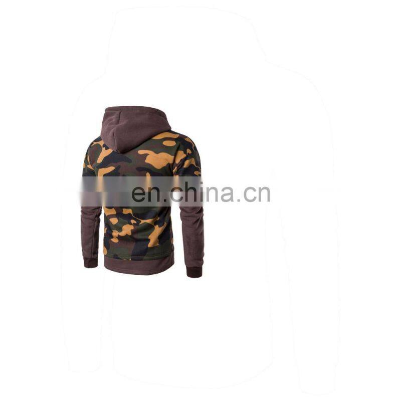 wholesale unique style camo polar fleece hoodie