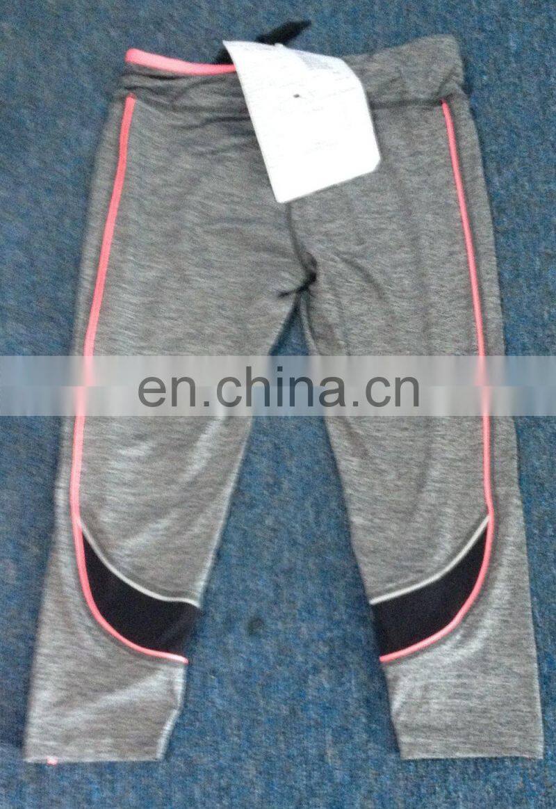 MissAdola polyester spandex Fitness Yoga active Wear pants Hot Sale Workout Clothing Womens Fitness Sports Wear ( YD-SW-004 )