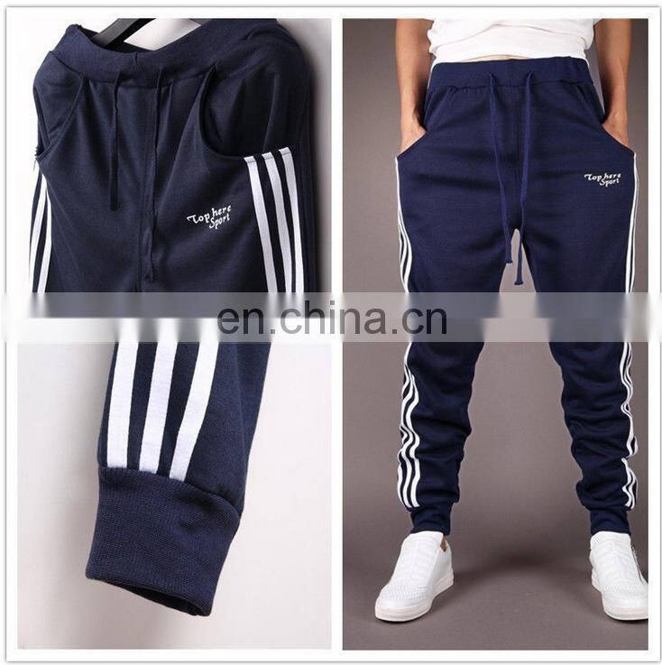 Men Harem Training Dance Baggy Jogging Trousers Slacks Casual Sport Sweat Pants