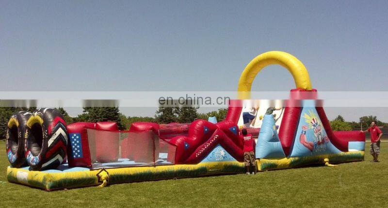 AMERICAS CHALL obstacle course equipment adult inflatable obstacle course