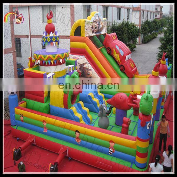 Cheap Price inflatable adult bouncy castle ,inflatable combo with slide for sale