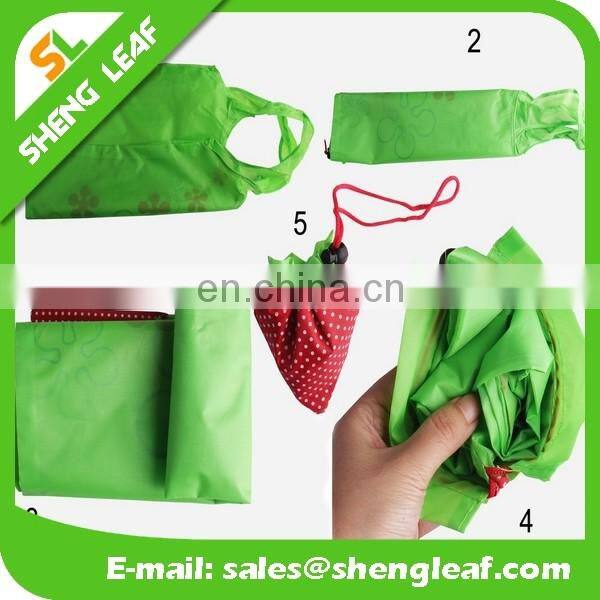 2016 custom design of polyester shopping bag, folding shopping bag
