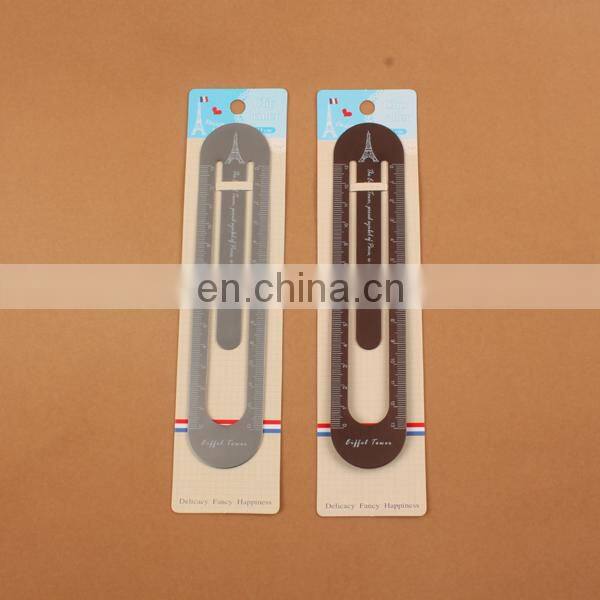 car shaped personalized metal bookmark with print