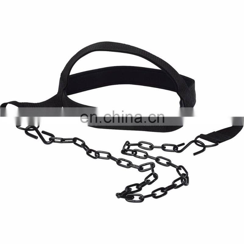 High Quality Head Harness Neck Strap Dipping Building Heavy Weight Lifting Chain