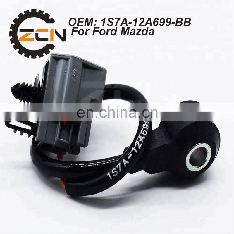 1S7A-12A699-BB Auto Engine Knock Detonation Sensor Black