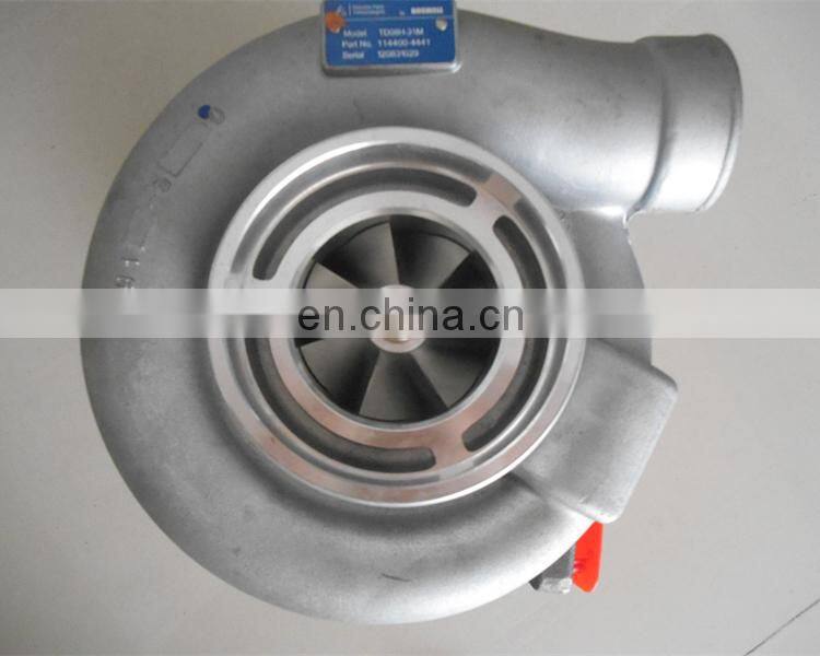 TD08 Turbo 114400-4441 49188-01830 114400-4440 49188-01831 TD08H-31M Turbocharger for Mitsubishi Construction With 6WG1X Engine