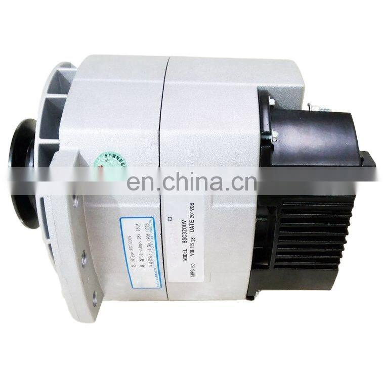 Hubei July Bus Part Diesel Engine Part 8SC3200V 24V 150A Alternator