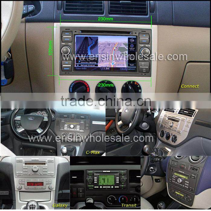 Erisin ES7301M 7" Touch Screen Car DVD GPS for Mondeo 2003