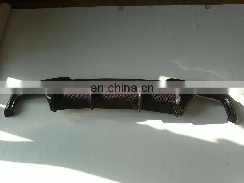 High quality Carbon fiber F10 V style front lip spoiler and diffuser for F10