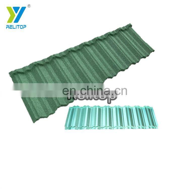 Customize Stone Coated Steel Roof Tile For Workshop Nonresidential Buildings Strong Sense Of Lines Nosen Tile Dropshipping