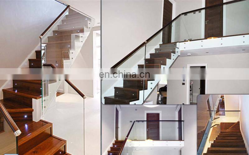 wooden staircase /wood folding stairs / build floating staircase