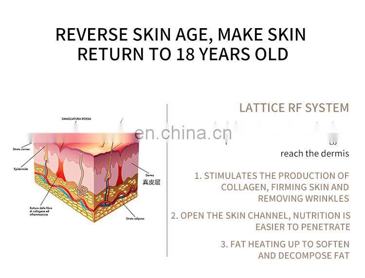 Thermagic FLX tips Skin Rejuvenation Machine Facial Anti Aging RF Beauty Instrument Body Lifting treatment head