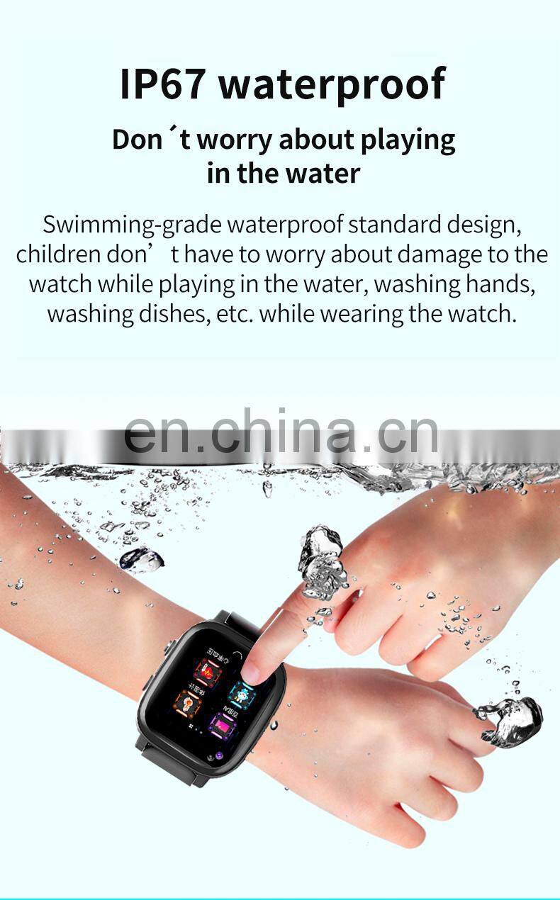 2021 drop shipping other mobile accessories IP67 anti-lost sim card smart phone touch screen kids watch