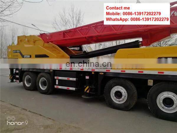 Used truck crane SANY STC500 for sale, used sany 50 ton crane in China