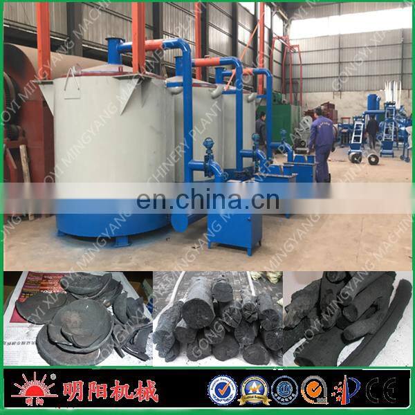 No pollution charcoal production furnaces (Destructive Distillation)