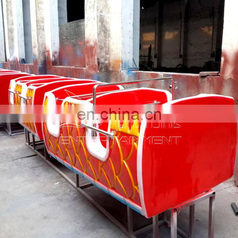 Fairground roller coaster dragon wagon roller coaster for park