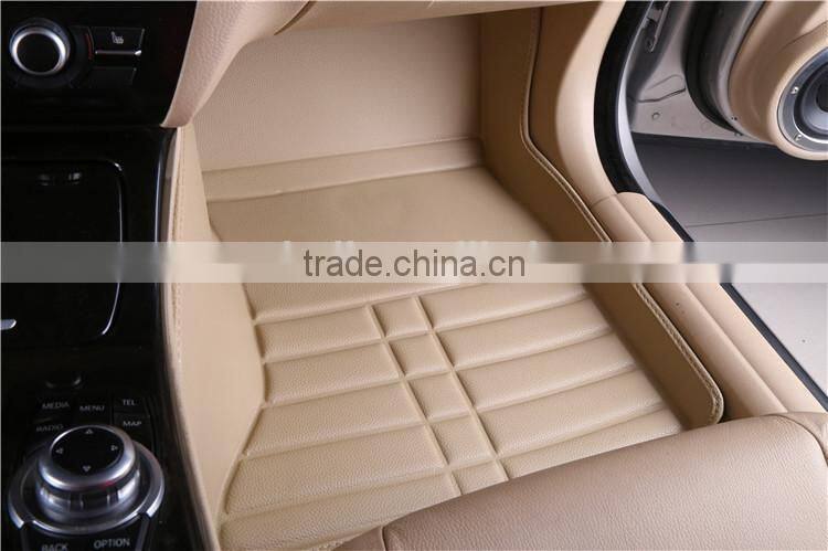 car leather PVC car mat 3D car mat for car carpet jz014
