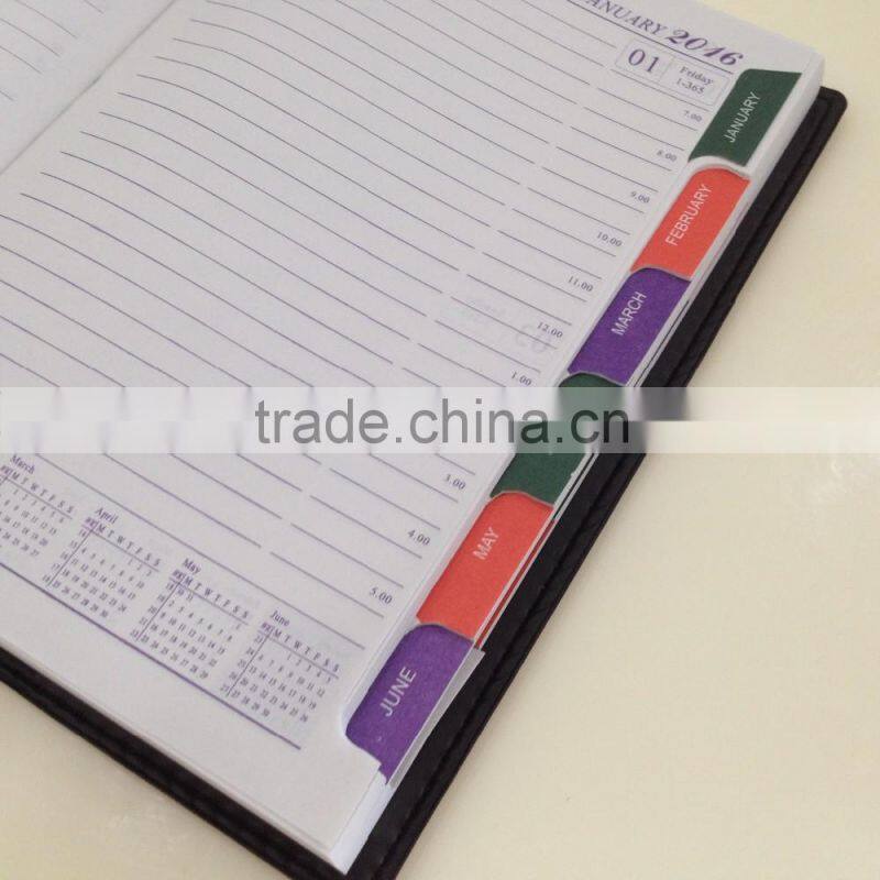 Cheap pvc cover weekly planner 2016