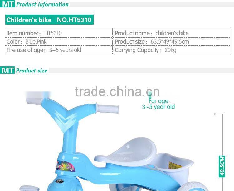2014 newest Ride on Car Children's Car HT-5310 Funny Bicycle Gift for Kids