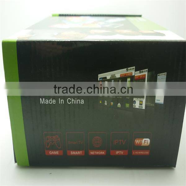 CS968 1080P High Definition Android 4.2.2 Smart TV Box with Remote Control
