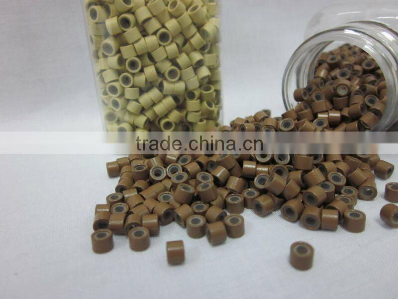 Durable Blonde Silicone Copper Micro Ring