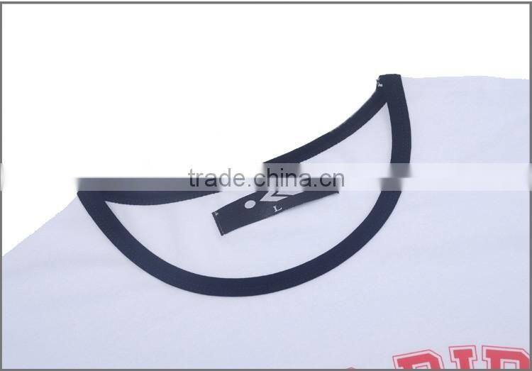 2016 short Sleeve custom Printed T-shirt wholesale