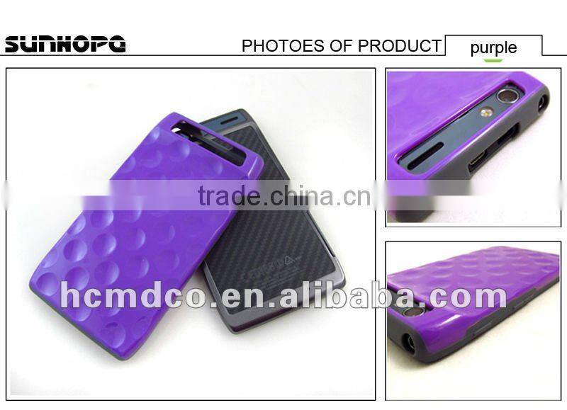 wholesell cell phone case for MOTO XT910(DROID RAZR)