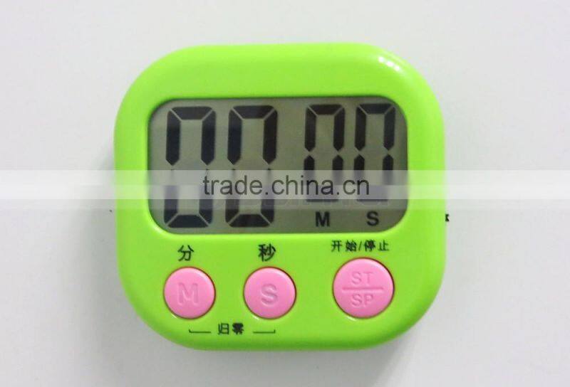 64.5*33.5mm Big Screen 4 Digits Multi Function Cooking Countdown Timer