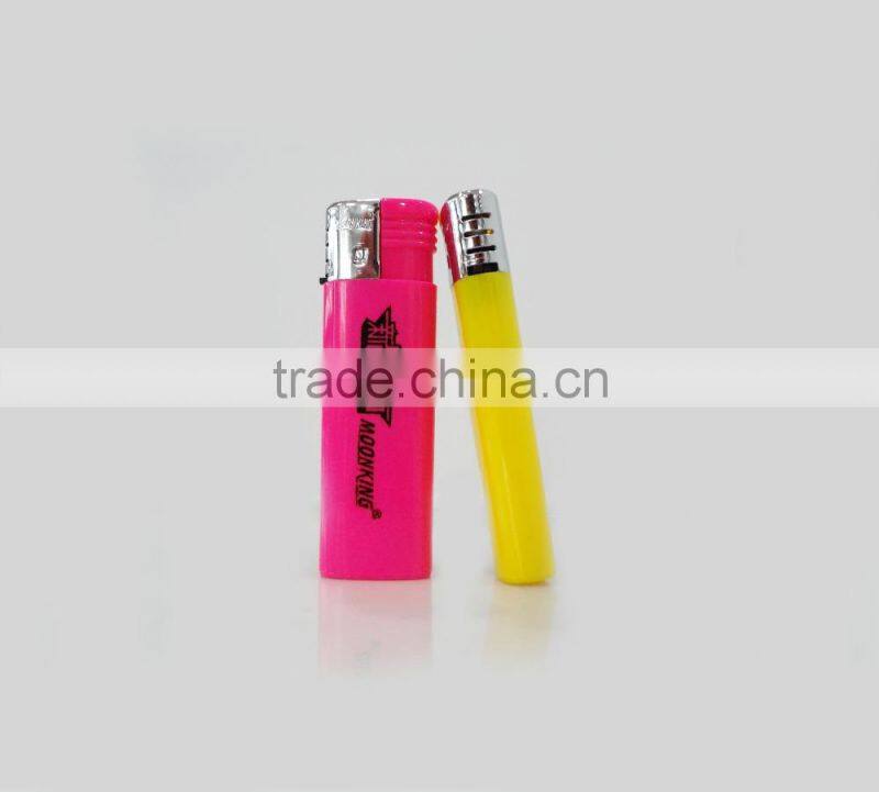China yiwu wholesale cheap price plastic electric ignition butane gas cigarette lighter
