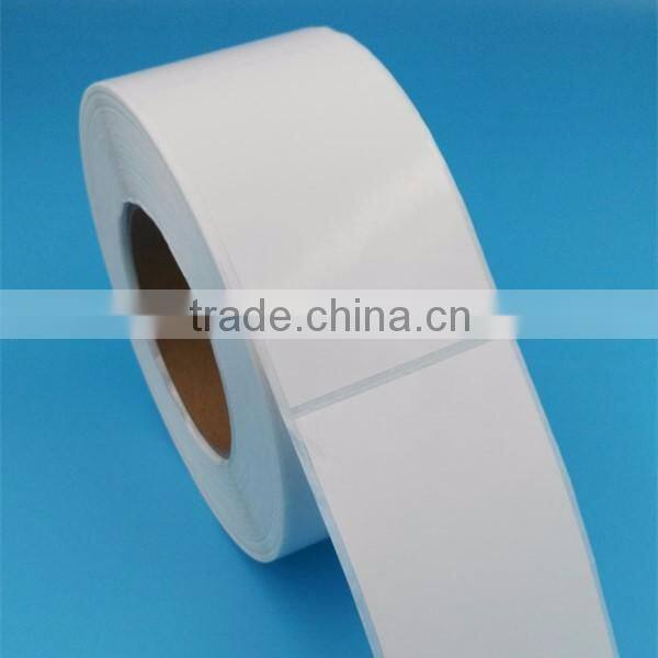 wholesale semi gloss paper large size sticker label